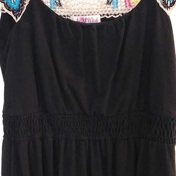 AS U WISH, CROCHET BOHO MINI DRESS OR SWIM COVER-UP - Picture 8 of 9